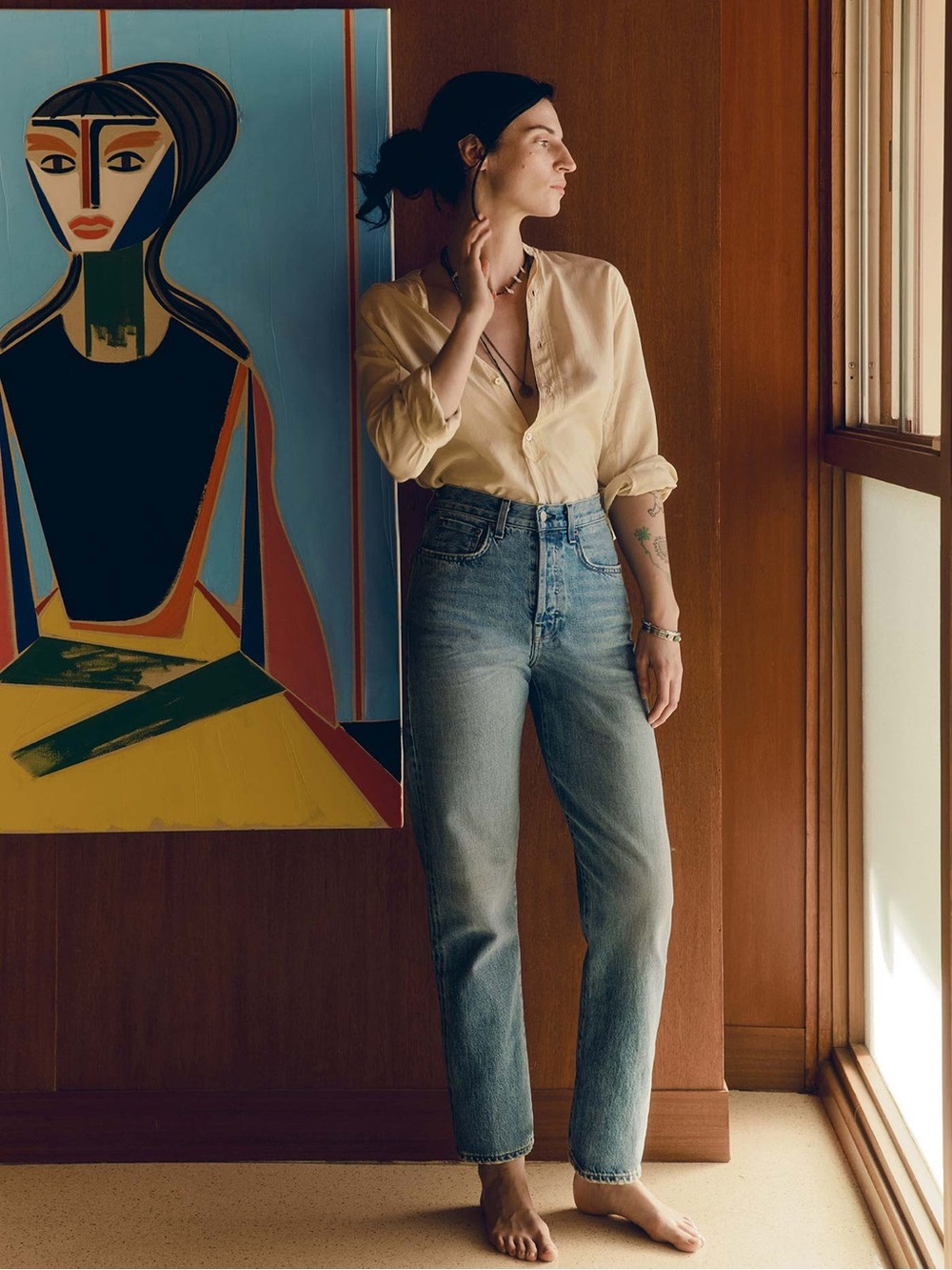 Imogene + Willie Adelaide High-Rise Straight Jeans